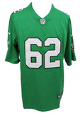 Jason Kelce Eagles Signed Kelly Green Nike On Field Football Jersey PSA/DNA 8042