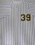 Brewers CY Young CORBIN BURNES Signed Custom Replica Pinstripe Jersey AUTO - JSA