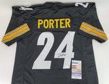 Joey Porter Jr Signed Pittsburgh Steelers Jersey (JSA COA) Ex Penn State D Back
