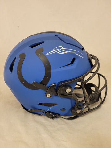 JONATHAN TAYLOR SIGNED INDIANAPOLIS COLTS RAVE SPEEDFLEX HELMET FANATICS