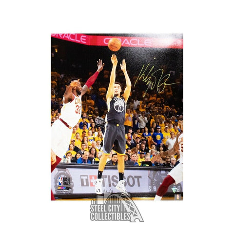 Klay Thompson Autographed Golden State Warriors 16x20 Photo - Fanatics