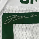 FRAMED Autographed/Signed ZA'DARIUS SMITH 33x42 Green Bay White Jersey JSA COA