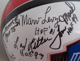 NFL Hall of Famers Multi-Signed (21) Full Size Replica Football Helmet 213067