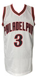Allen Iverson Signed Custom White Pro-Style Basketball Jersey JSA