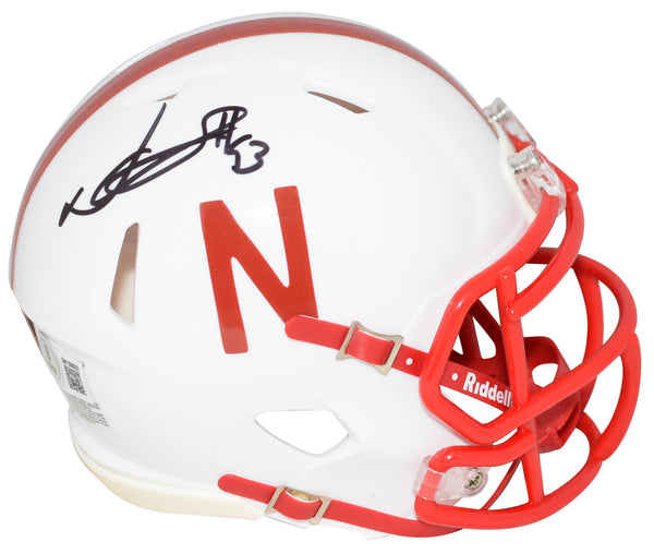 NDAMUKONG SUH SIGNED NEBRASKA CORNHUSKERS SPEED MINI HELMET BECKETT