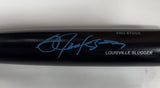 BO JACKSON Signed Louisville Slugger Black Bat AUTO - JSA