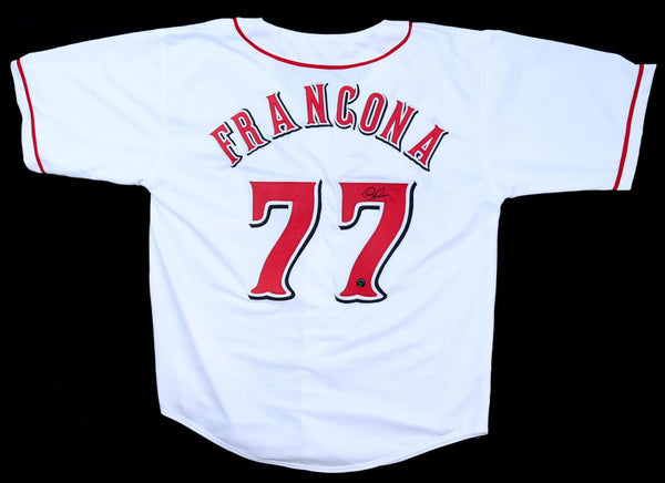 Terry Francona Signed Cincinnati Reds Jersey (Authentic Ink) Cincy's Manager