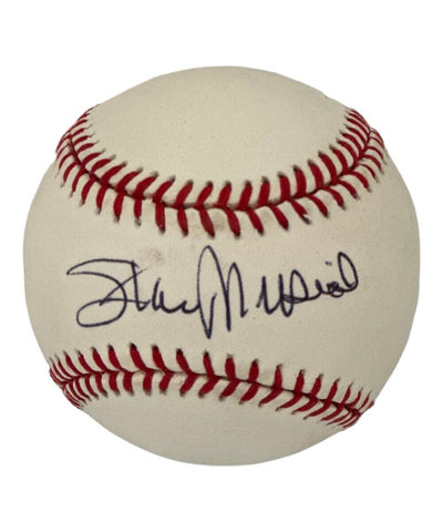 Stan Musial Signed St Louis Cardinals NL Baseball *SMUDGED* Beckett 42183