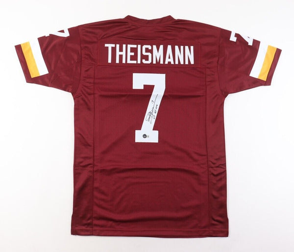Joe Theismann Signed Washington Redskins Jersey Inscribed "L T Got Me" (Beckett)