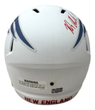 Rob Gronkowski Signed Patriots Full Size Rivalries Replica Speed Helmet Radtke