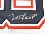PATRIOTS DANNY AMENDOLA AUTOGRAPHED SIGNED WHITE JERSEY BECKETT WITNESS 221079