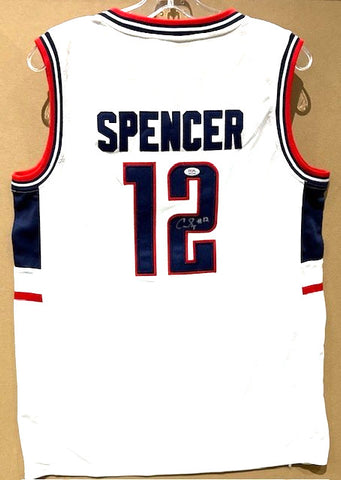 Cam Spencer Signed UConn Huskies Nike Jersey /2024 Memphis Draft Pk (PSA)