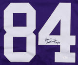 Gene Washington Signed Vikings Jersey (JSA) Minnesota 2xPro Bowl (1969,1970) W.R