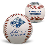 Tom Glavine Autographed Atlanta Braves 1995 World Series MVP Baseball Beckett