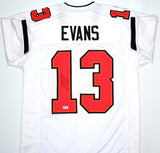 Mike Evans Autographed White Pro Style Jersey- Beckett W Hologram *Black