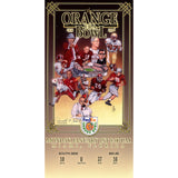 Unautographed Magazine Florida State vs Notre Dame 96 Orange Bowl Program 58424