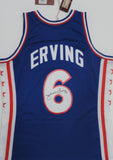 Sixers JULIUS ERVING Signed Official Swingman Mitchell & Ness Jersey AUTO - JSA