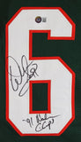 Warren Sapp Signed Miami Hurricanes Jersey Inscr "91 NATL Champs" (Beckett QR)