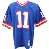 Phil Simms Autographed New York Giants M&N Jersey XL SB MVP Beckett 51166