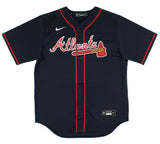 Matt Olson Signed Atlanta Braves Nike Navy MLB Jersey