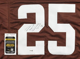 Nik Needham Signed Cleveland Browns Jersey (JSA COA) Ex UTEP Miner Defensive Bck