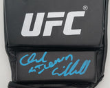 Chuck "The Iceman" Liddell Signed UFC Glove (JSA COA) Light Heavyweight Champion