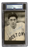 Dom DiMaggio Signed 4x6 Boston Red Sox Photo PSA/DNA