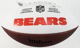 Colston Loveland Signed Chicago Bears Logo Football (JSA) Chi-Town 2nd Year T.E