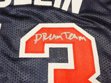 TEAM USA CHRIS MULLIN AUTOGRAPHED BLUE JERSEY DREAM TEAM BECKETT WITNESS 232597