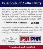 MIAMI HEAT SHAQUILLE SHAQ O'NEAL AUTOGRAPHED WHITE JERSEY PSA/DNA STOCK #215721
