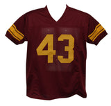 Troy Polamalu Autographed/Signed College Style Red XL Jersey Beckett BAS 33998