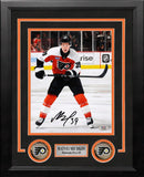 Matvei Michkov Action Philadelphia Flyers Autographed 8x10 Framed Photo PSA