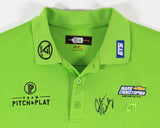 John Daly Authentic Signed Match Worn Green Loudmouth Polo Shirt BAS #BK84767