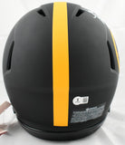 John Stallworth Signed Steelers F/S Eclipse Speed Authentic Helmet- Beckett Holo