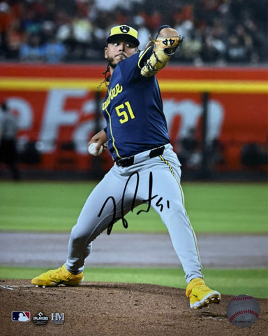 FREDDY PERALTA - Milwaukee Brewers All Star - Signed 8x10 Photo #18 AUTO