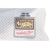 Larry Bird Autographed/Signed Boston Celtics M&N White Jersey Beckett 42038