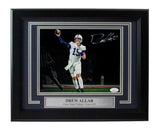 Drew Allar Signed/Autogrphed 8x10 Photo Penn State Framed JSA 183347