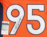 Derek Wolfe Signed Denver Broncos Jersey (JSA COA) Super Bowl L Champion / D.E