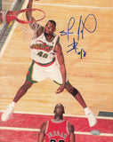 Shawn Kemp Autographed Signed 8x10 Photo Seattle Supersonics MCS Holo #87408