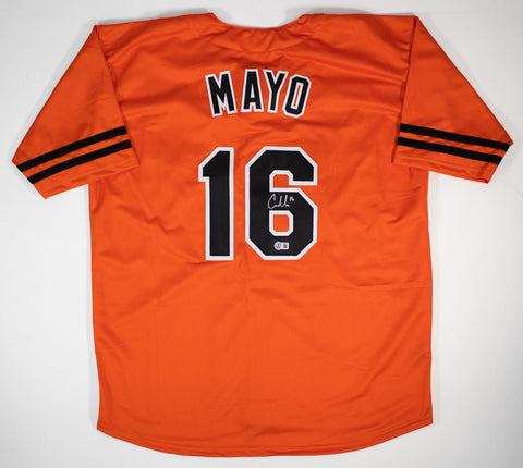 Coby Mayo Signed Baltimore Orioles City Connect Charm City Style Jersey /Beckett
