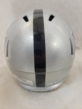 ASHTON JEANTY SIGNED LAS VEGAS RAIDERS F/S SPEED REPLICA HELMET BECKETT QR