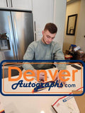 Christian Braun Autographed/Signed Denver Nuggets 8x10 Photo JSA 42396