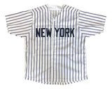 Chien Ming Wang New York Signed White Baseball Jersey Sports Integrity