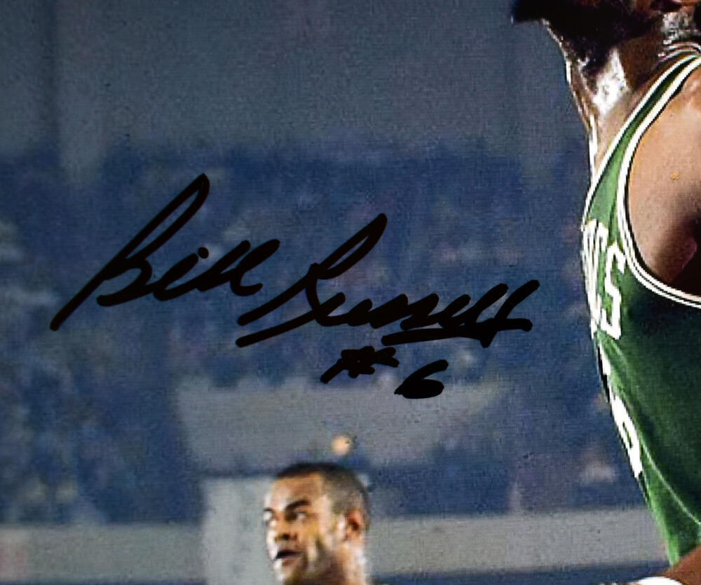 Bill Russell Autographed Boston Celtics 16x20 Photo- JSA Authenticated ...