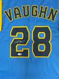 ANDREW VAUGHN Brewers Infielder Signed Custom Replica MKE Jersey AUTO - JSA