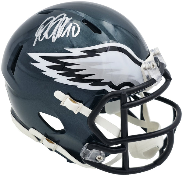 DESEAN JACKSON AUTOGRAPHED EAGLES GREEN SPEED MINI HELMET BECKETT WITNESS 243638
