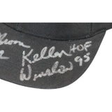 Warren Moon Kellen Winslow Autographed NFL Feel The Power Snapback Beckett 54997