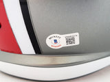 HEISMAN WINNERS AUTO OHIO STATE FLASH FULL SIZE HELMET 3 SIGS BECKETT 203900