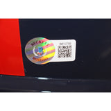 Phill Simms Autographed/Signed New York Giants F/S Helmet TB Beckett 43245