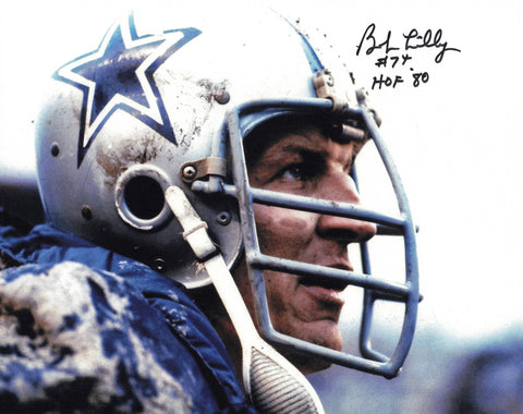 Bob Lilly Autographed Signed 8x10 Photo Dallas Cowboys SKU #245875
